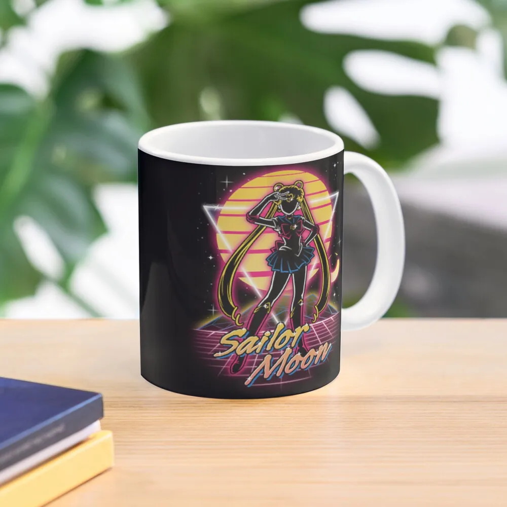 

Retro Moon Guardian! - Tshirt Coffee Mug Ceramic Cups Creative Pottery Cups Mug