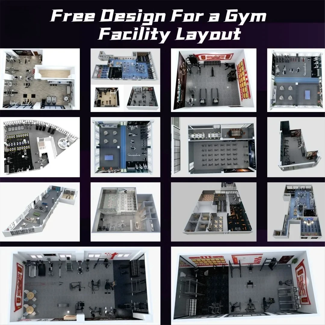 Sports Multifunction Cable-Driven Gym Bench Flat Weight Bench Press Exercise Workout
