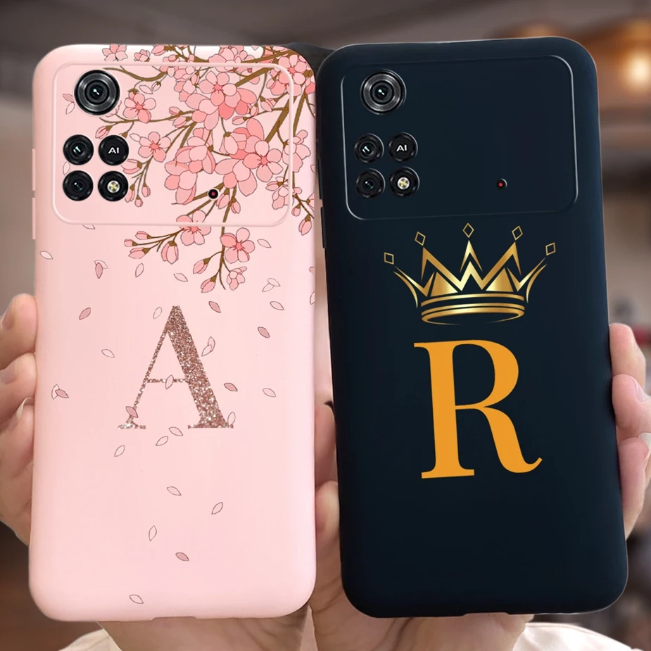 Elegant Crown Letters Silicone TPU Phone Case - Enhanced Protection and Style