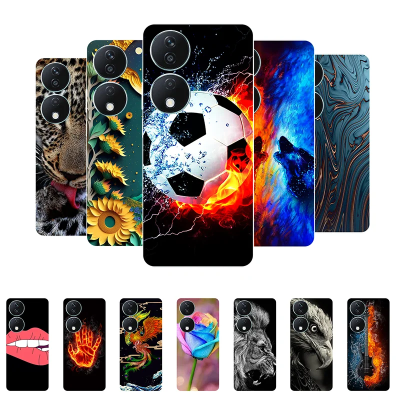 Per Honor X7B Case Football Custodie Posteriori In Silicone Morbido Per Honor X7B X 7B X7 B Cover Per Telefono Honorx7B Etui Funda