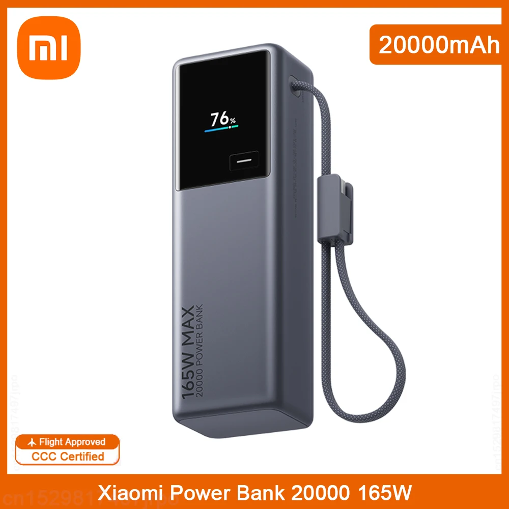 Power Bank 65W 25000mAh | Carica Laptop E 3 Dispositivi | Display LED | PD 3.0 QC 3.0 | USB C In/Out - 2