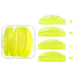 Silicone Eyelash Perming Pads Kit - Reusable Lash Lifting & Curling Tools (4 Pairs) (4Pairs)