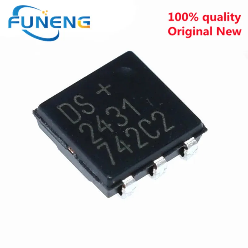 

2pcs DS2431P + DS2431P DS2431 SOJ-6