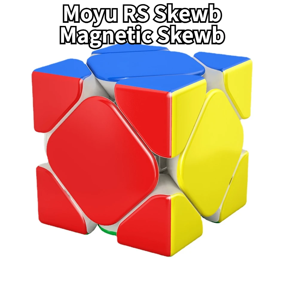 

[Funcube]Moyu RS Skewb Magnetic Skewb Magic Speed Cube Skewb Professional Puzzle for Competition Cube Classroom Educational Toy
