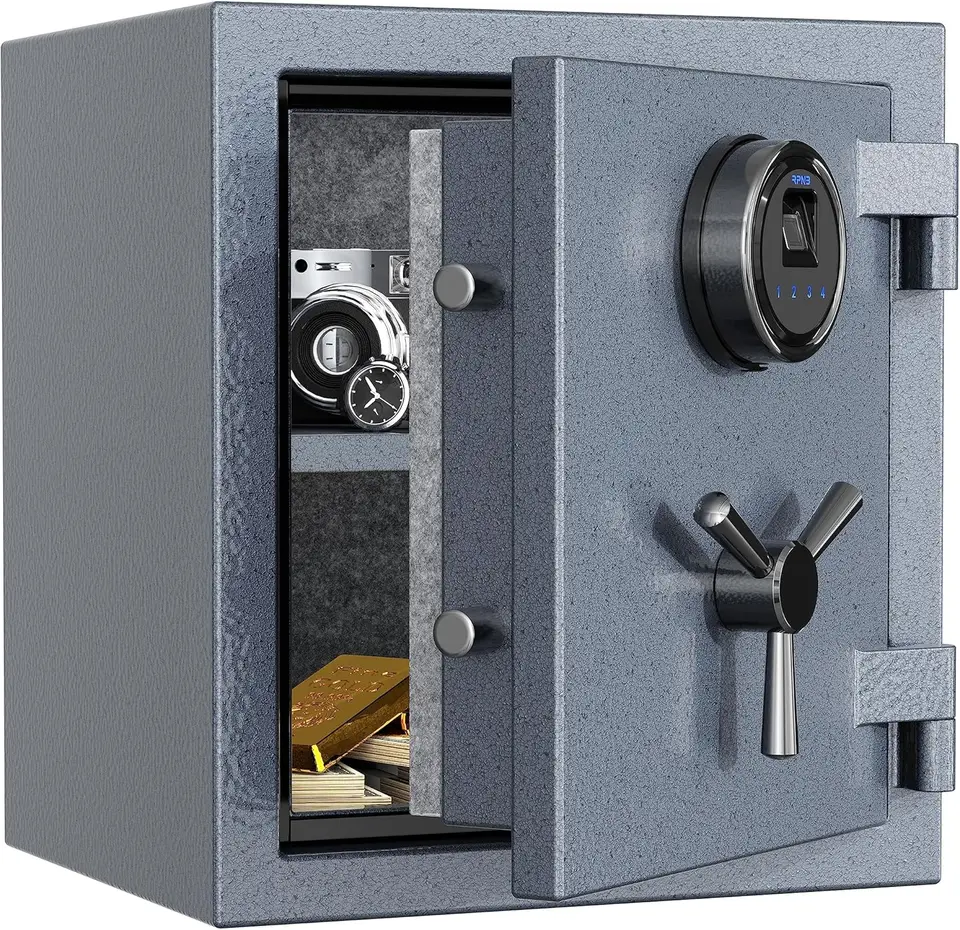 Deluxe Fireproof Waterproof Biometric Safe Box