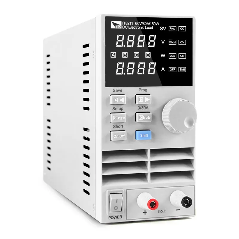 

Электронная нагрузка ITECH IT8211 с цифровым управлением, 60 В/30 а/150 Вт