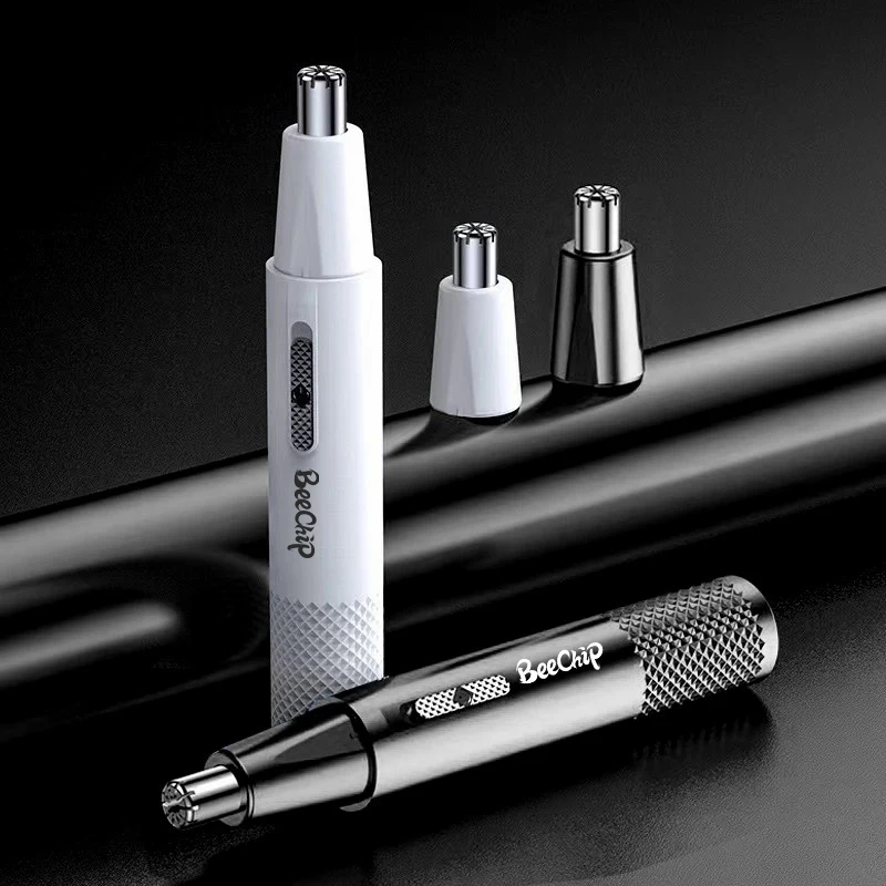 Nose Hair Trimmer USB Rechargeable For Nose AndEar Hair Metal Shaver Electric Trim Nose Hair For Women And Men