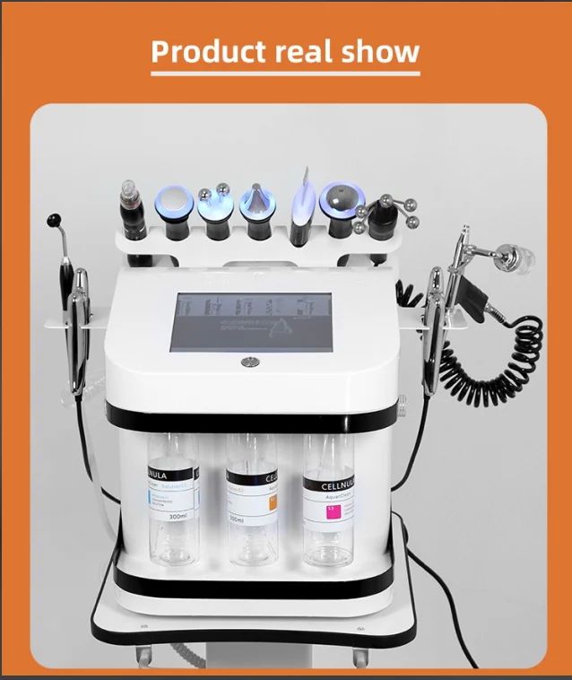 New benchtop Black Pearl 10-in-1 multi-functional skin management integrated instrument cleaning micro-grinding machine 5