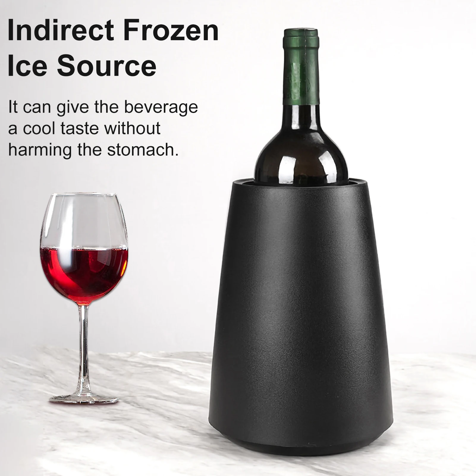 Wine Ice Bucket Wine Bottle Chill Cooler Portable Ice Pack Quick Cooling Removable Outdoor Thermal Insulation Bucket