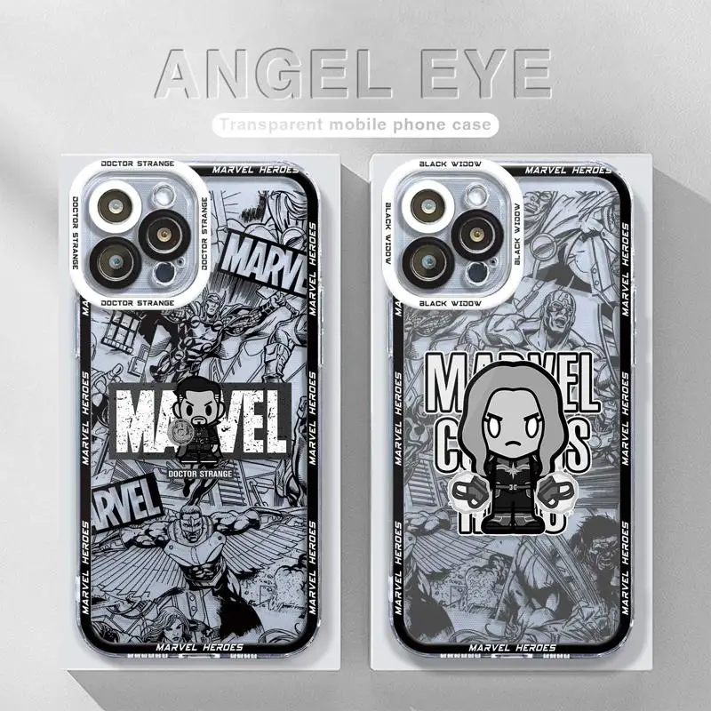 Marvel Doctor Strange Phone Case Per Samsung Galaxy S22 S21 Ultra S20 Fe S23 S10 A50 Clear Case Silicone Funda Soft Cover