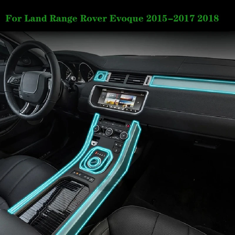 Per Land Range Rover Evoque 2015-2018 Tpu Adesivo Di Protezione Per Auto Tpu Protector Center Control Pellicola Di Navigazione Accessori Per Auto