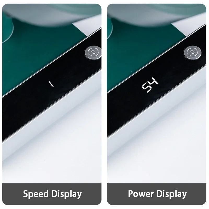 USB Rechargeable Oscillating Desk Fan 4 Speed Settings 5000mAh Mini Table Cooling Fan Adjustable Head Home Office Personal Fan 3