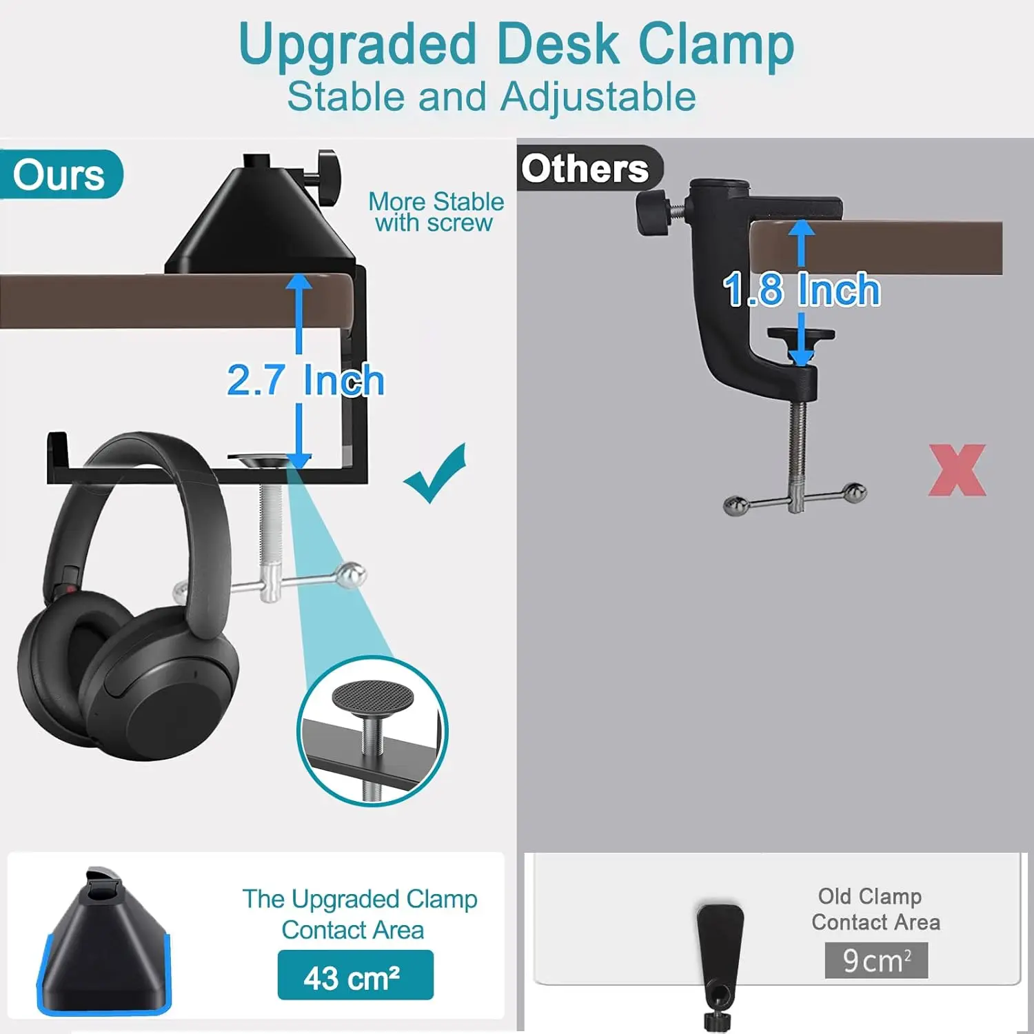Microphone Stand Boom Arm Aveek Foldable Desktop Mic Boom Arm Fully Adjustable Scissor 360&deg;Rotatable Microphone Arm Stand with Desk Mount