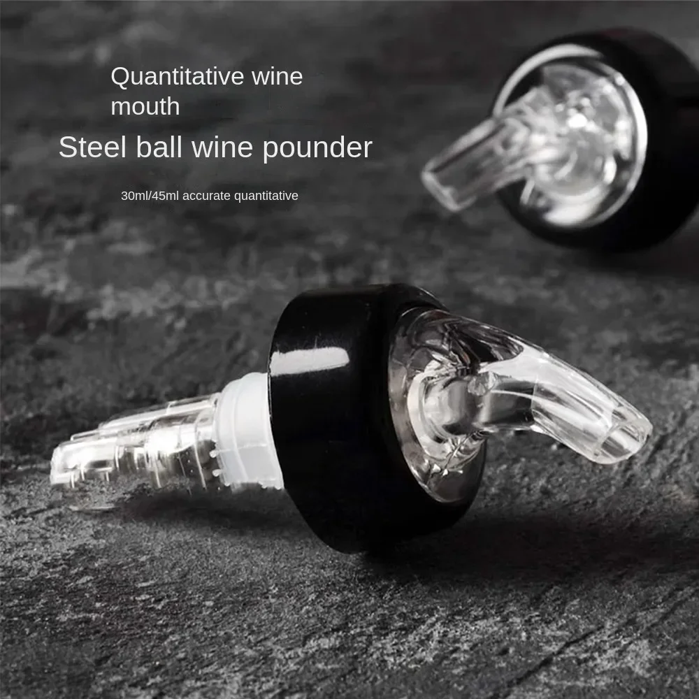 1oz/45ML Portable Quick Shot Spirit Measure Measuring Pourer Drinks Wine Cocktail Dispenser Bar Tools Bottle Spout Stopper