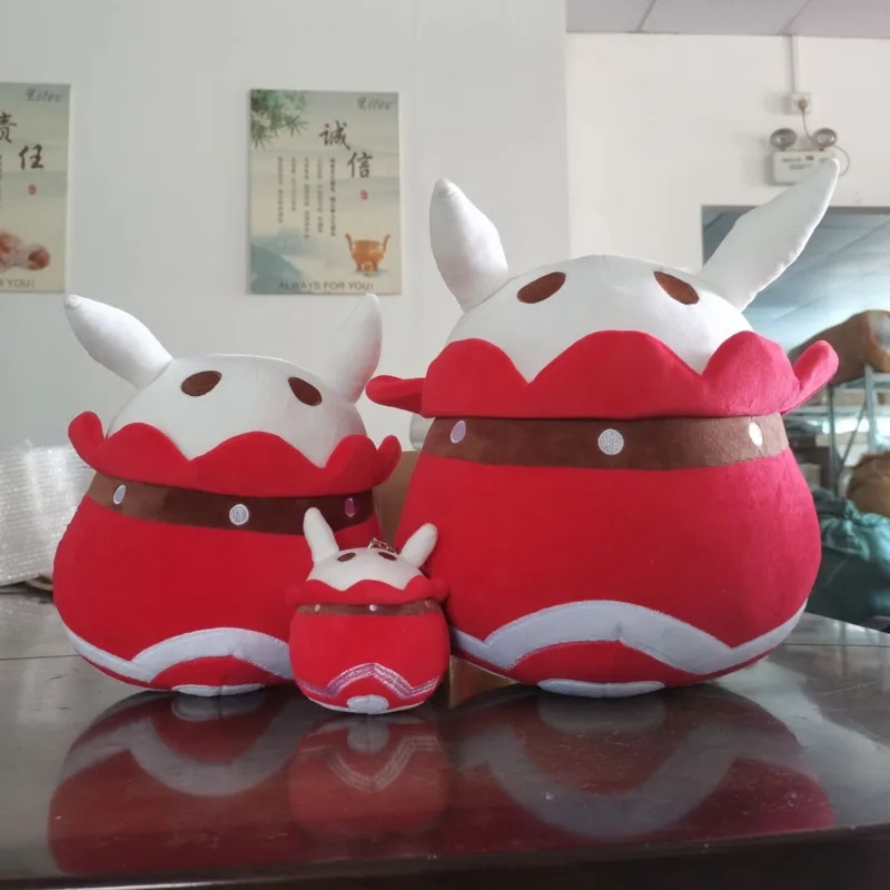 

Game Genshin Impact Klee Bomb Plush Doll Bouncing Bomb Cute Plush Dolls Cartoon Toys Keychain Pendant Cosplay Prop