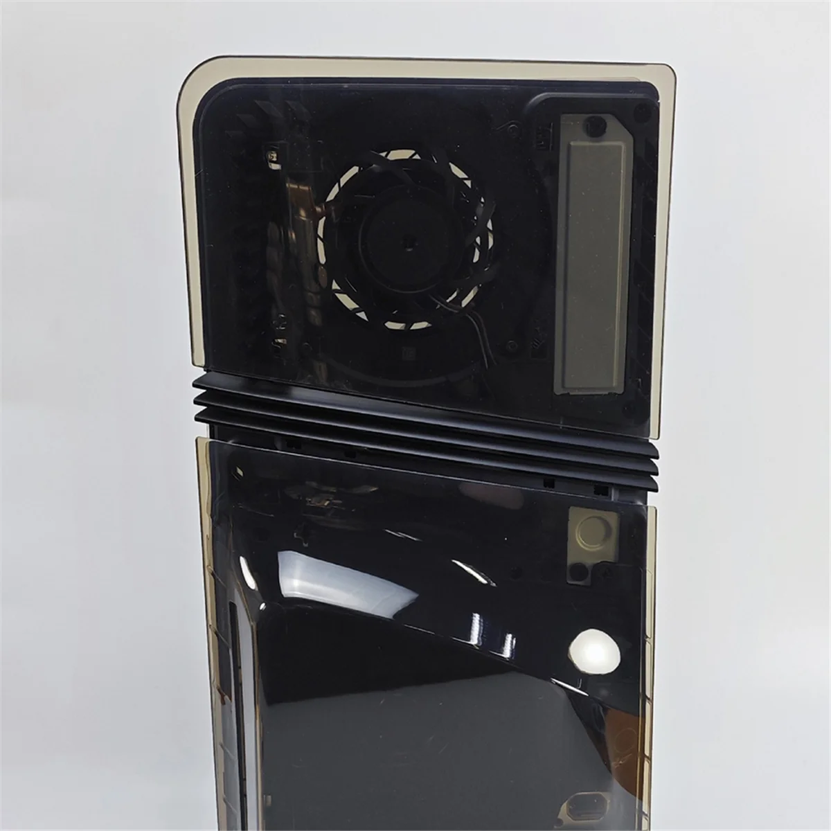 Pro Disc Edition용 Pro 보호 페이스플레이트 쉘용 ABAN 교체용 하드 커버 투명 검정색