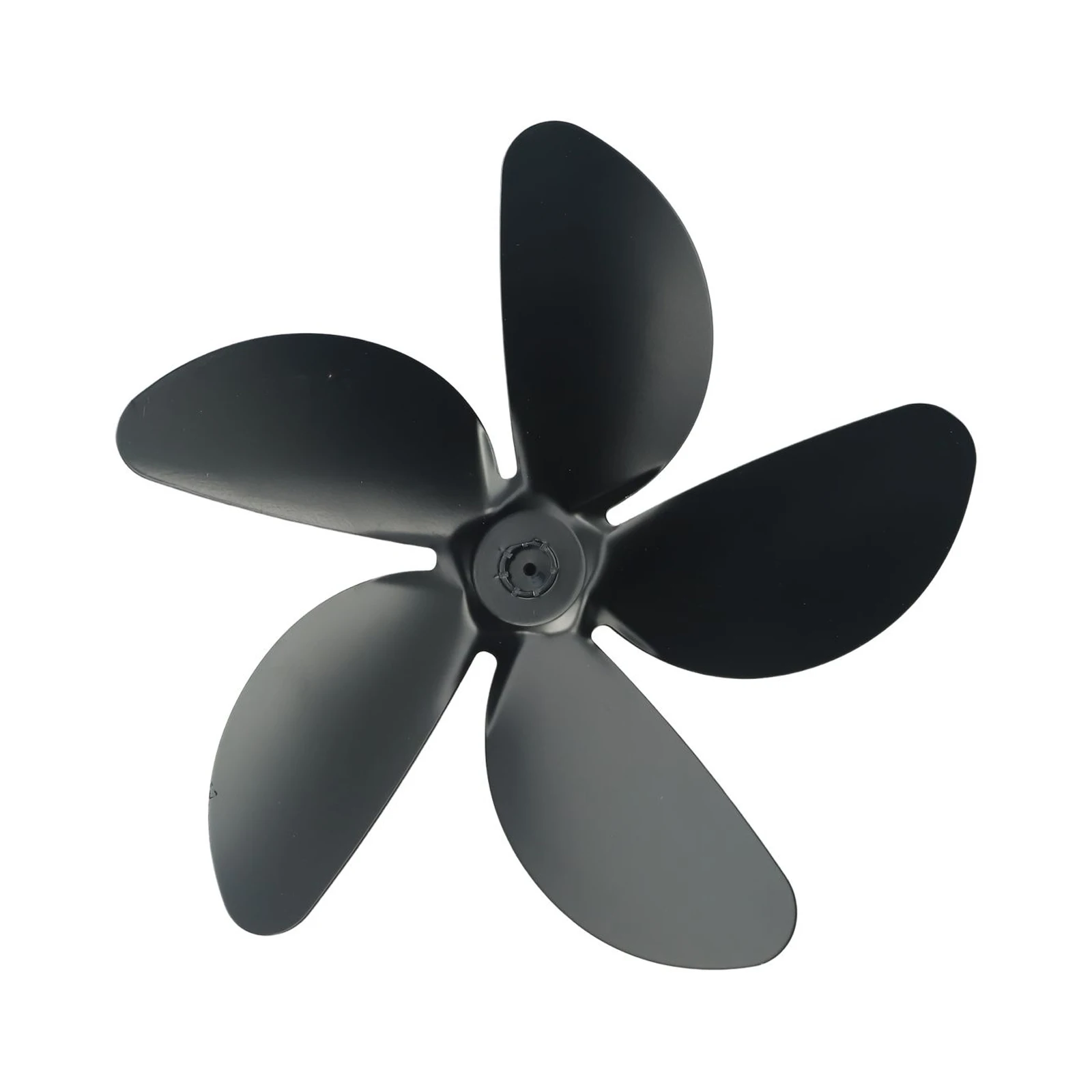 

Durable High Quality Fireplace Fan Blade Wood Stove Fan Low Noise Parts Replacement 5-blade Aluminum Alloy+pvc