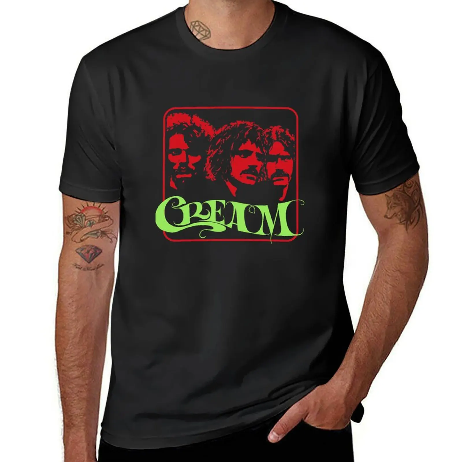 

Cream Band T-Shirt for a boy Blouse tees mens graphic t-shirts pack