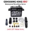 GOTECK 45KG Brushless Digital Servo,8.4V Metal Gear Digital servo,Waterproof Steering Servo for 1/8 1/10 RC Crawler Car Robot 1