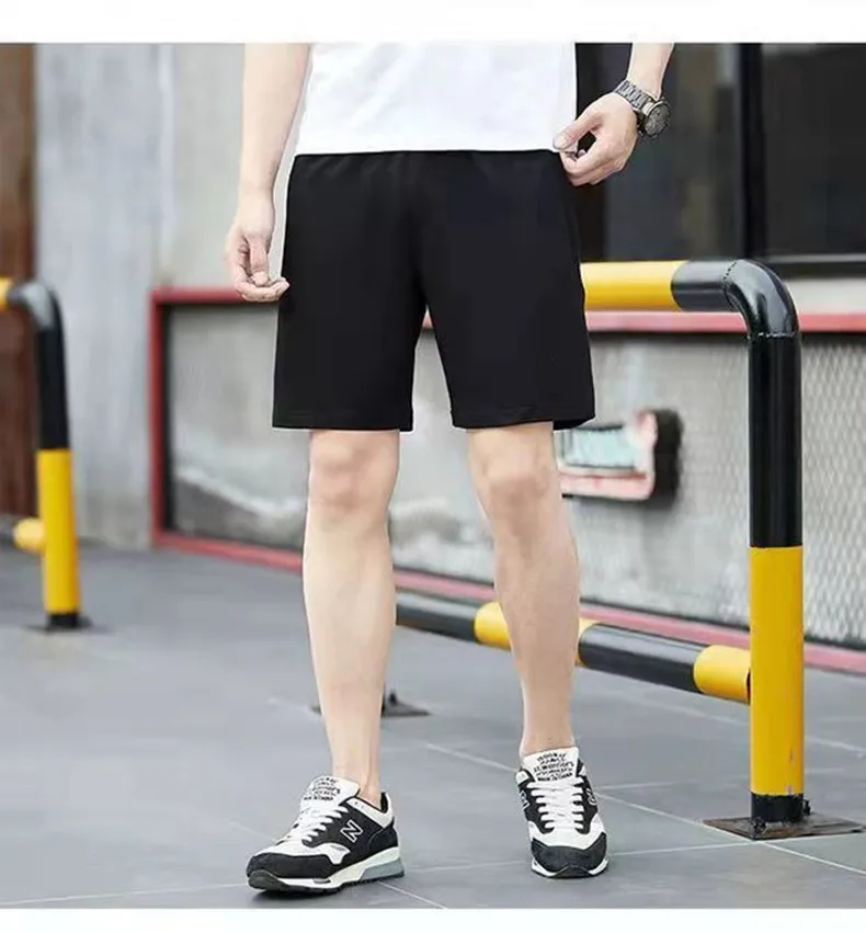 남성용 체육관 반바지, 보디빌딩 코튼 피트니스 루즈 반바지, 여름 해변 악어 반바지, 캐주얼 편안한 스트리트웨어