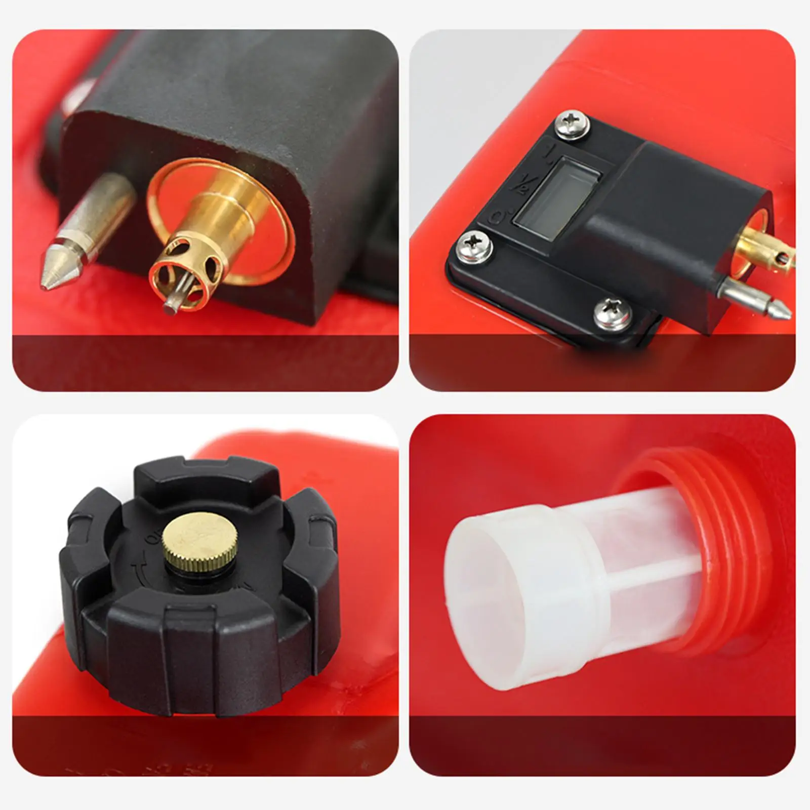 Boat Fuel Tank Large Capacity Portable Marine Outboard Fuel Tank with Handle