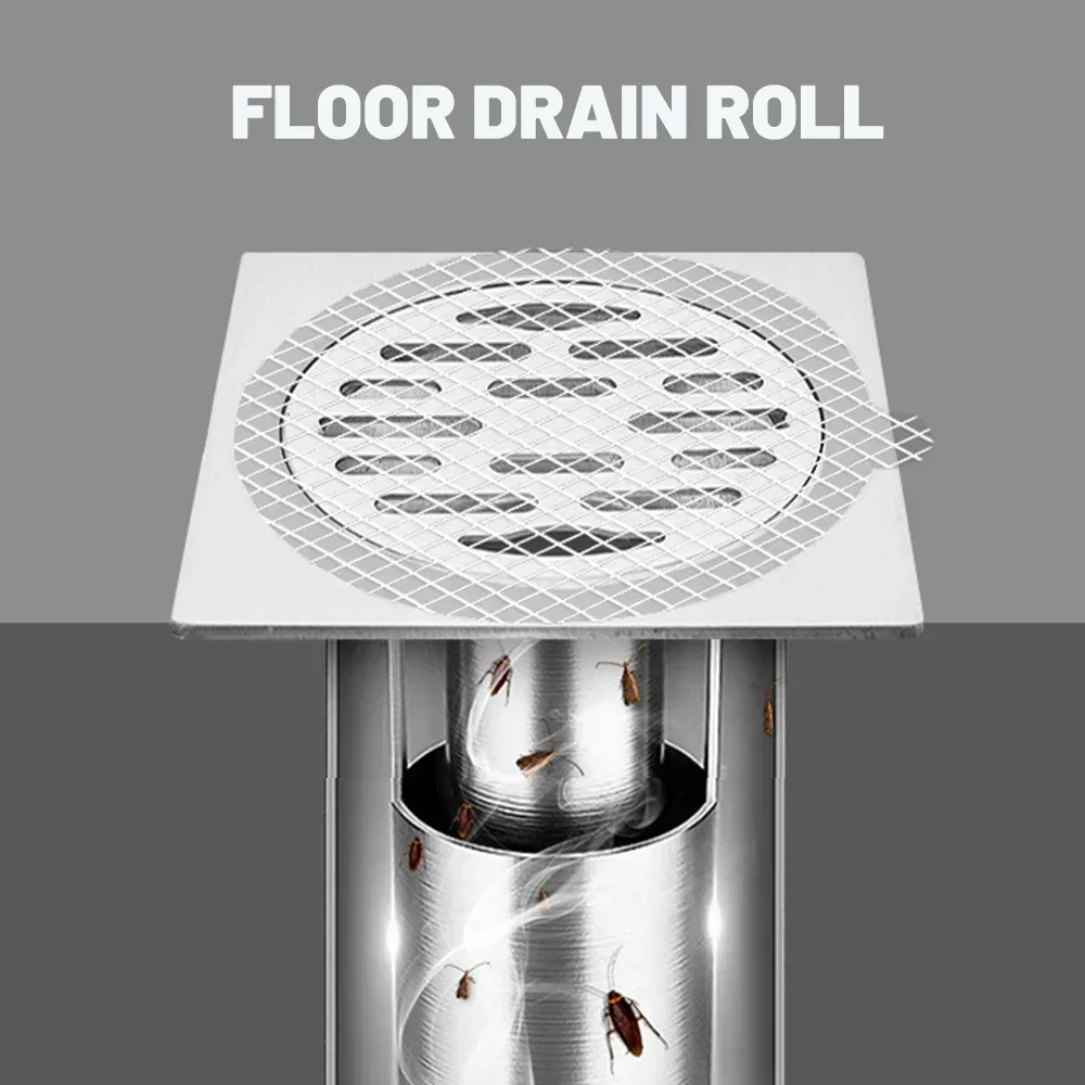 Filtro Per Scarico Doccia In Acciaio Inox - Cattura Capelli, Antiotruzione - Foto 2