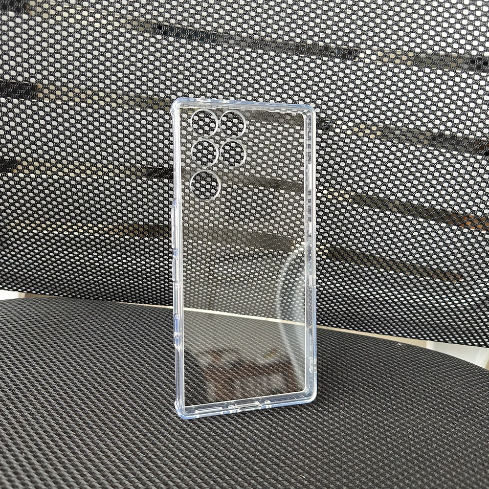Magnetic Wireless Charging Transparent Frosted Shockproof Phone Case