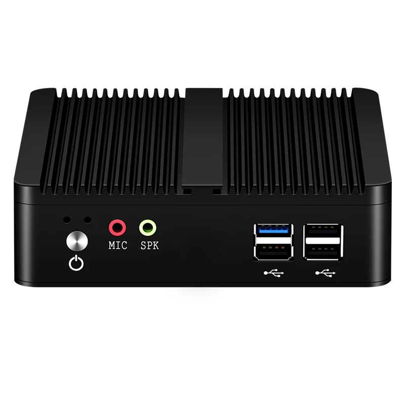 XCY Fanless Mini PC - Intel Celeron J1900 Quad Cores, Gigabit Ethernet, HDMI/VGA Display, WiFi Support, Windows/Linux Compatibility Description Image.This Product Can Be Found With The Tag Names Fanless mini pc windows 10, Linux mini pc intel celeron j1900, Mini pc fanless linux 8gb, Mini pc windows celeron j1900