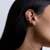 French Style Personality Cold Wind Metal Geometric Ear Clip Fashion Temperament Women Accessories Gift 3