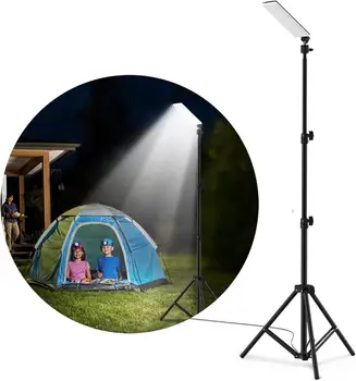 1680 Lumen Portable LED Work Lights with Adjustabl Stand Telescoping Tripod Outdoor Light Powered by USB 5V Camping Lanterns 1