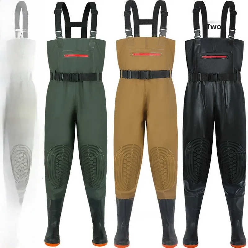 ThickenedRainPantsAndBootsMen