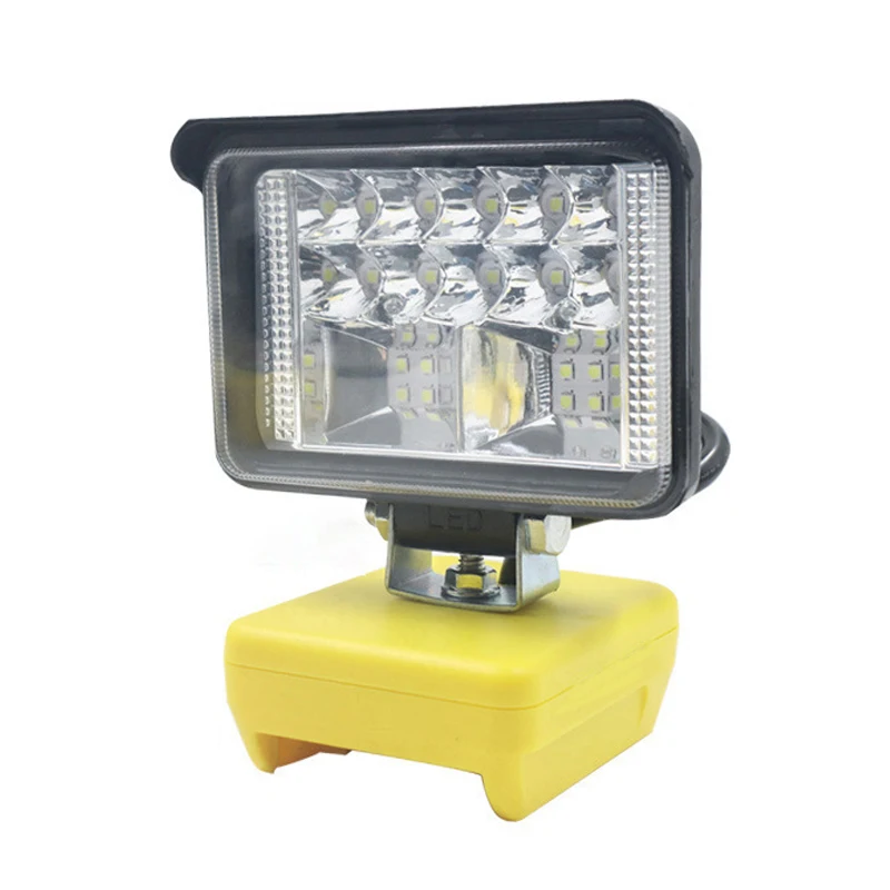 

3 Inch 12W 2800Lumens Tool Lamp LED Work Light for DEWALT 20V 18V Li-ion Battery DCB183 DCB206 Portable Spotlight Flashlight