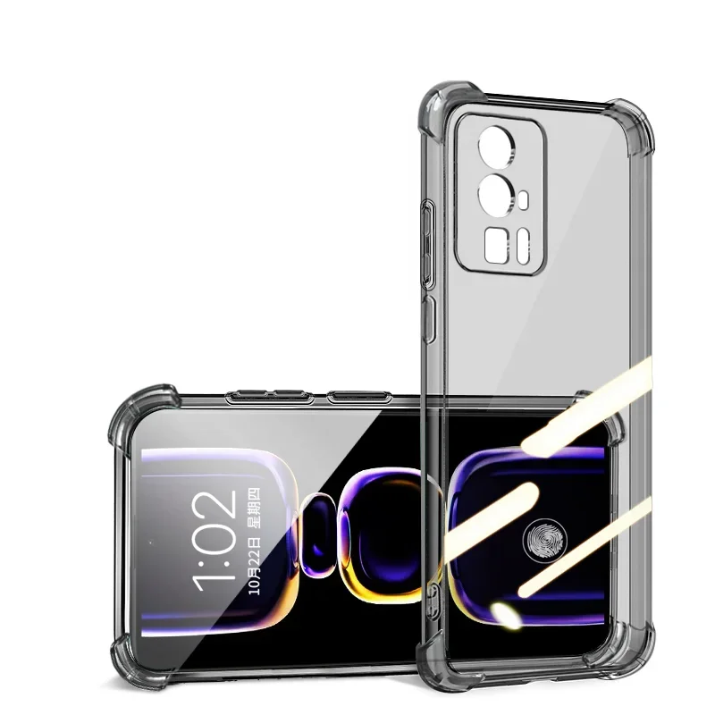 Clear Shockproof Silicone Soft Ultra-Thin Luxury Back Cover Case