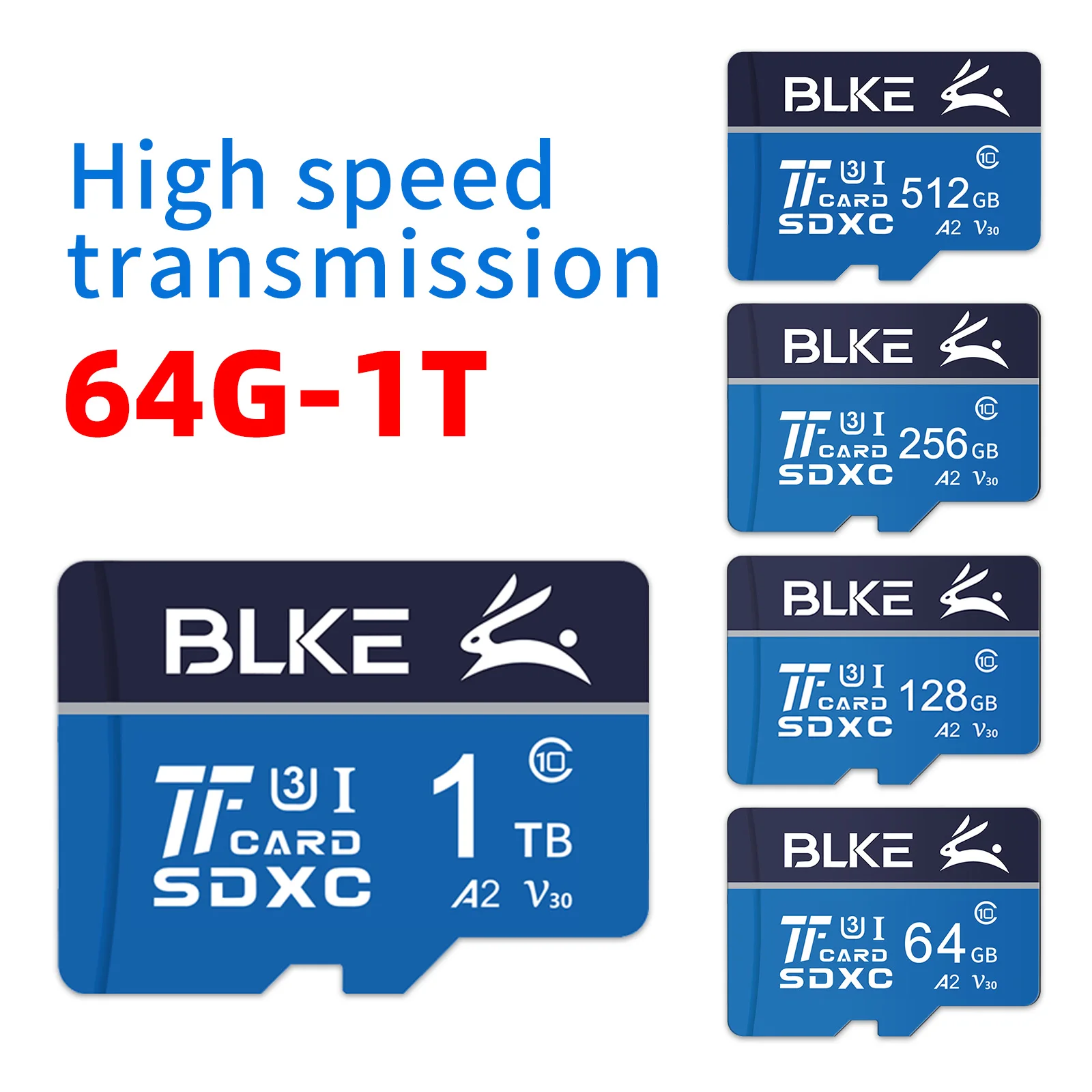 Карта Micro SD tf 512 ГБ 256 ГБ 128 Гб 64 Гб высокоскоростная карта для хранения подходит для мобильных телефонов/планшетов/мониторов/видеорегистраторов/дронов