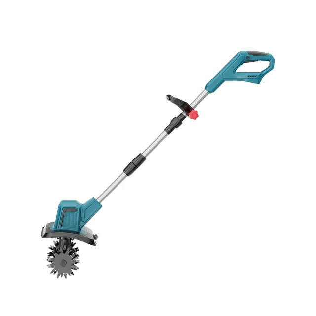Motocultor Eléctrico Inalámbrico Makita 21V - 600W, 17cm Ancho, 24cm Profundidad. Ligero Y Plegable, Ideal Para Jardinería.