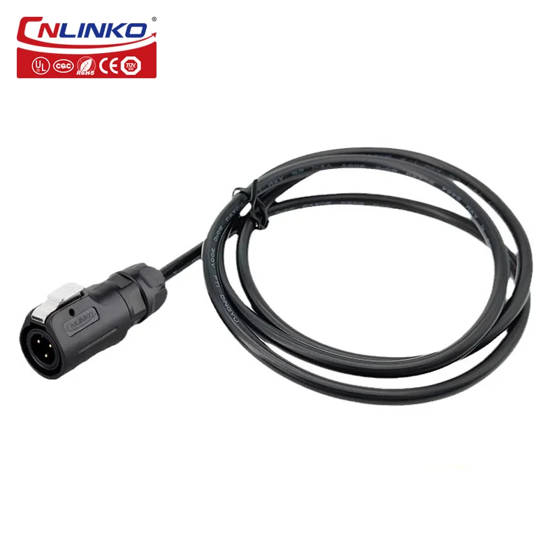 

Cnlinko LP12 Connector Cable harness Custom plugs and sockets Wire Connector Welding harness for HD TV PC Automation Video Audio