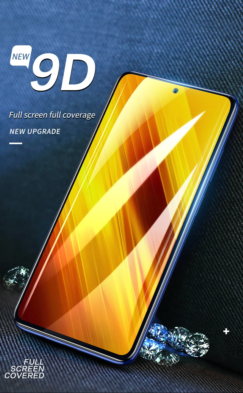 SmartDevil Vollständige Abdeckung aus gehärtetem Glas für Xiaomi POCO F6 X3 Pro GT X3 Displayschutzfolie für Poco F6 Pro HD – Detail 1