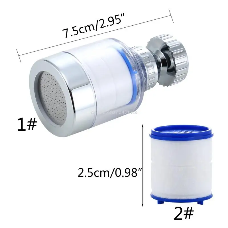 Faucet Purifier Sprayer Head Shower Faucet Splash Filters Universal Tap Adapter