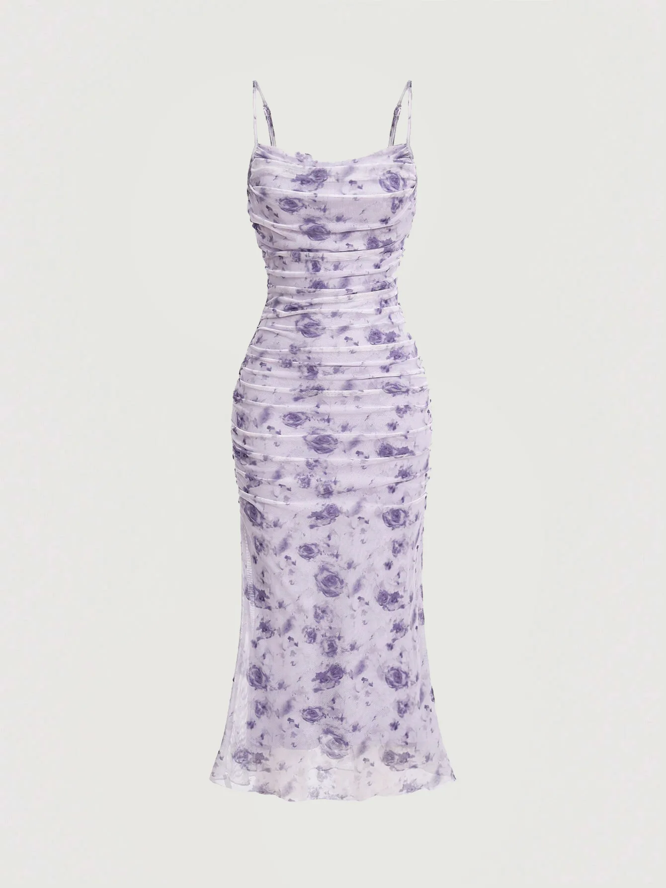 فستان بدون أكمام للسيدات مطبوع صيفي مثير ملابس خرو...