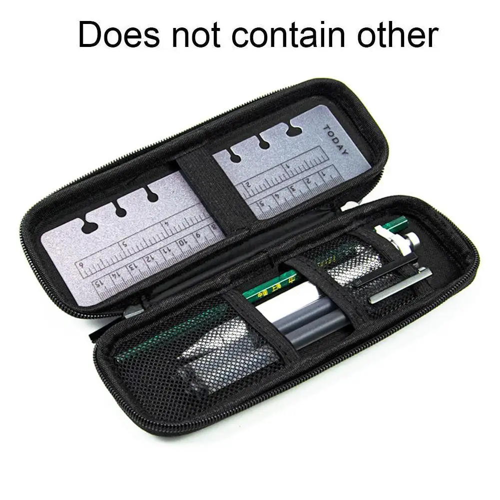 1PC Black EVA Hard Shell Pencil Case Protective Storage Case Carrying Box  For Pen Earphone Pen Stylu Organize Case 21x7.5x2.8cm - AliExpress