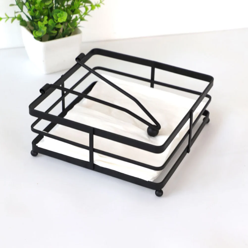 

Paper Napkin Holder with Dispenser Towel Rack Napkin Dispenser Stand Tissue Hanger Kitchen Accessories Tableware Servilletero