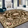 Retro Luxury Living Room Decoration Carpet European Style Home Washable Soft Floor Mat Non-slip Bedroom Large Sofa Table Rug 4