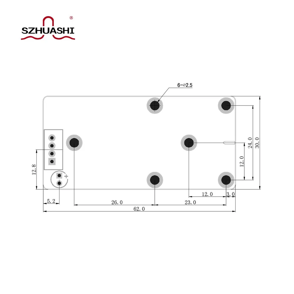 PCBA Low-Power Sweep Signal Source,Customizable Series, 1.6GHz, 5W, 37dBm, YJM102036_1517, Without Shell