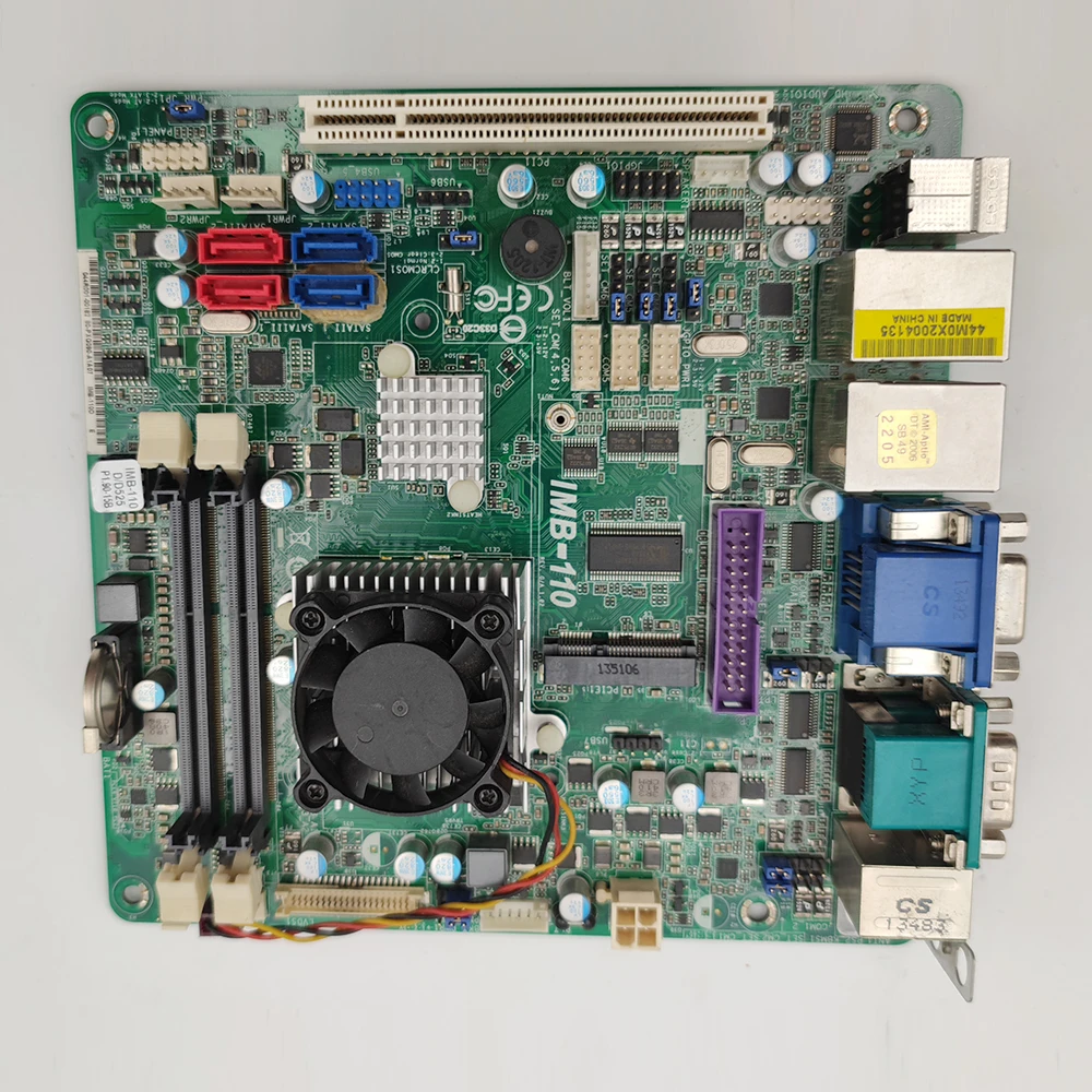 IMB-110 Industrial Control Motherboard Dual Network Port With CPU 5 IMB-110 Industrial Control Motherboard Dual Network Port With CPU - Image 3