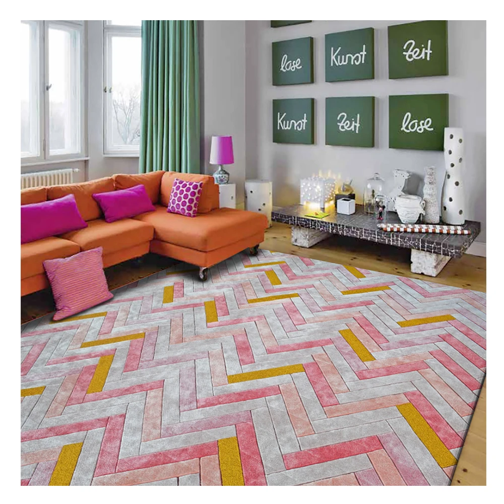 

Hand Tufted Rug Living Room Carpet Hotel Floor Rug