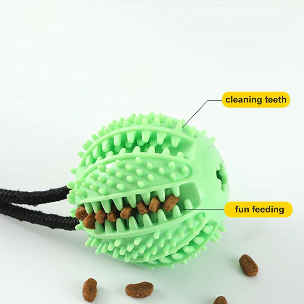 Suction Cup Dog Toy Chews Self Playing TPR Toys Food Dispensing Balls  Puzzle Toy for Aggressive Chewers Puppy Small Medium Dogs - AliExpress