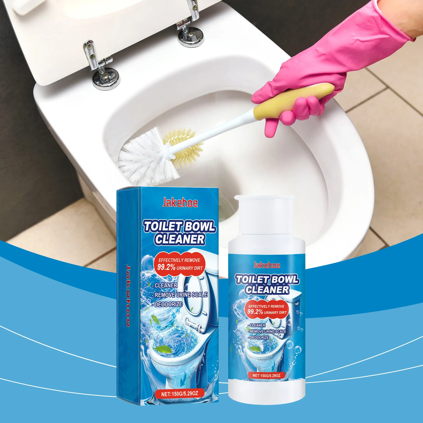 150g Splash foam toilet cleaner Toilet cleaner decontamination Decontamination Odor decontamination Toilet