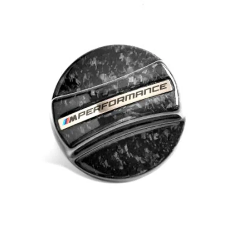 Dry carbon Fiber Fuel Tank Oil Filler Cover Cap Trim Fuel Tank Cap