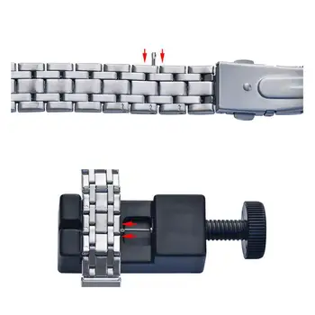 Professional Watch Band Bracelet Link Remover Tool With Spare Pin For Adjusting Repairing Watch Straps Removing Watch Movem L1d3 1