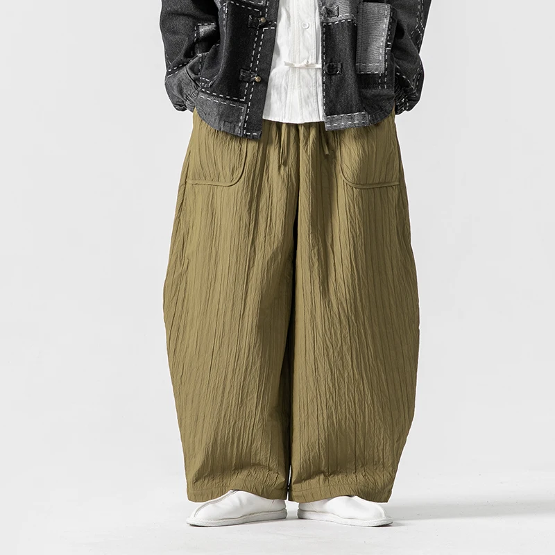 streetwear 남성 하렘 바지 빈티지 캐주얼 따뜻한 바지 남성 조깅 스선 팬츠 남성 와이드 레그 팬츠 하라주쿠 바지 대형 5xl